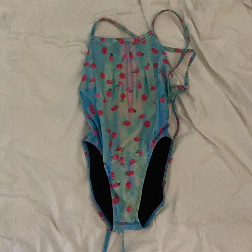 jolyn print jackson tie back onesie